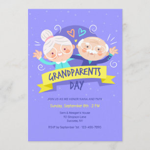 Invitation de jour de grands-parents