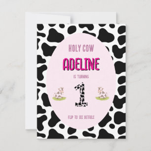 Invitation de la 1ère vache sainte