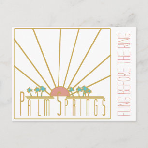 Invitation de la Bachelorette Palm Springs