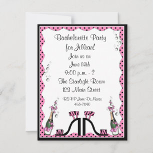 Invitation de la Bachelorette Party