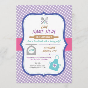 invitation de la boulangerie à tout âge Filles de 