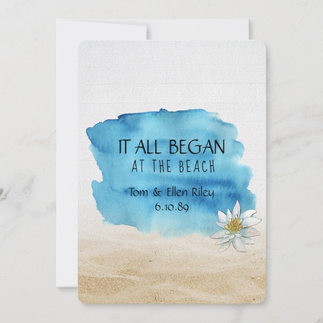 Invitation de la cérémonie de renouvellement de Vo (Devant)