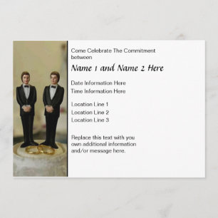 Invitation de la cérémonie d'engagement