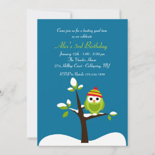 Invitation de la Chouette d'hiver