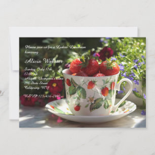 Invitation de la coupe des fraises