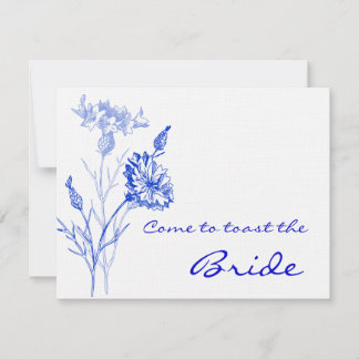 INVITATION DE LA DOUCHE BRIDAL