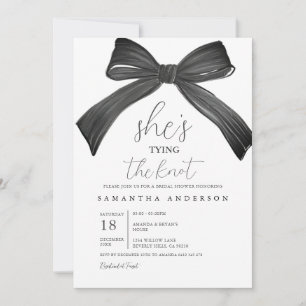 Invitation de la douche nuptiale
