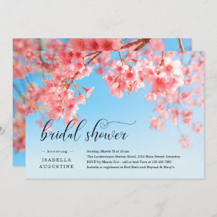Invitation de la douche nuptiale Cherry Blossoms