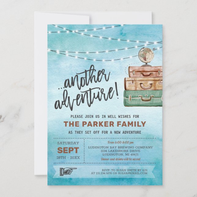 Invitation de la fête (Devant)