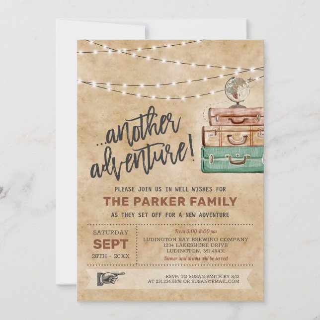 Invitation de la fête (Devant)