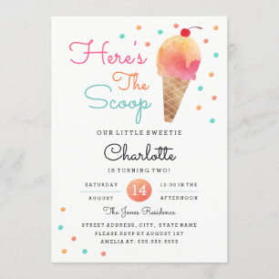 Invitation de la fête Anniversaire de enfant de la