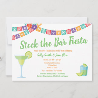 Invitation de la fête de Fiesta