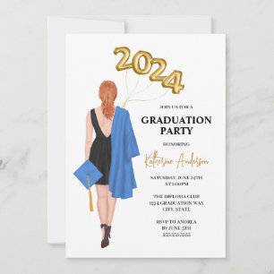 Invitation de la fête de graduation