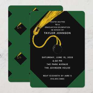 Invitation de la fête de graduation