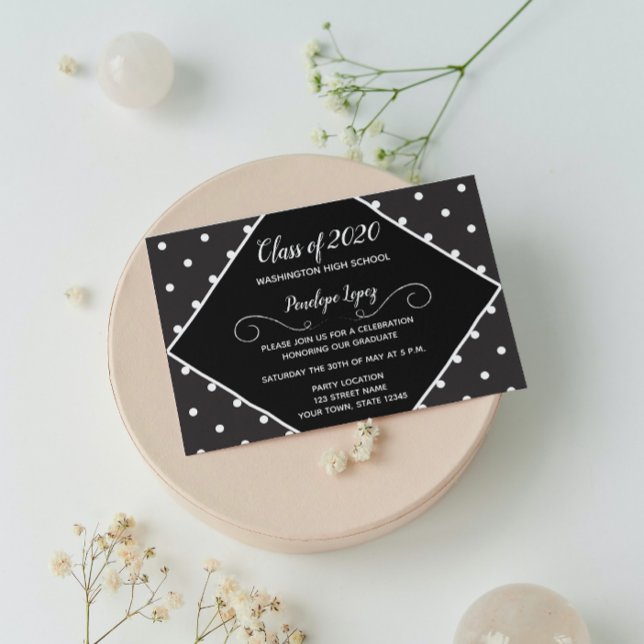 Invitation de la fête de graduation (Créateur téléchargé)