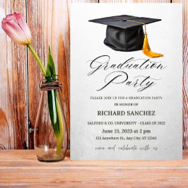 Invitation de la fête de graduation