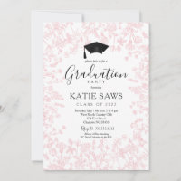Invitation de la fête de graduation, Fleur sauvage