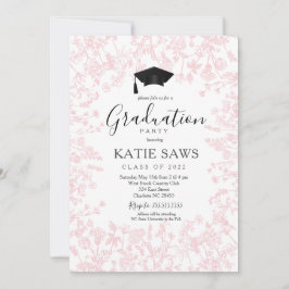 Invitation de la fête de graduation, Fleur sauvage