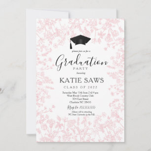 Invitation de la fête de graduation, Fleur sauvage