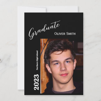 Invitation de la fête de graduation personnalisée