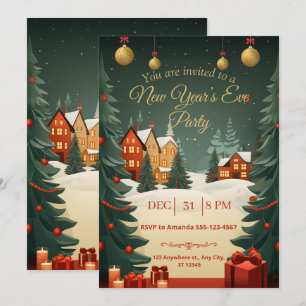 Invitation de la fête de la Saint-Sylvestre 2026