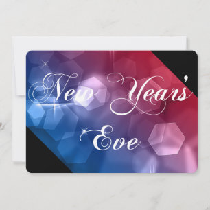 Invitation de la fête de la Saint Sylvestre Mix Co