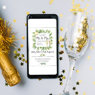 Invitation de la fête de Noël