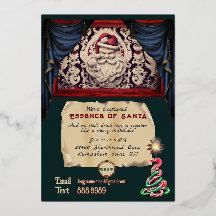 Invitation de la fête de Noël foncé à clair