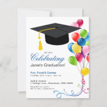 Invitation de la fête de reconnaissance avec des b
