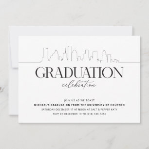 Invitation de la Fête des diplômés de Houston