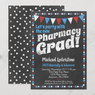 Invitation de la Fête des diplômés en pharmacie Ro