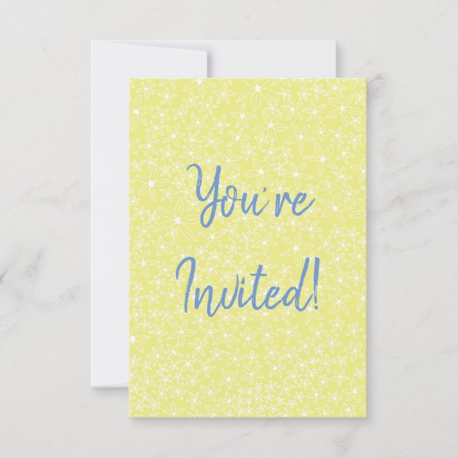 Invitation de la fête des mères (Devant)