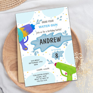 Invitation de la fête d'été modifiable