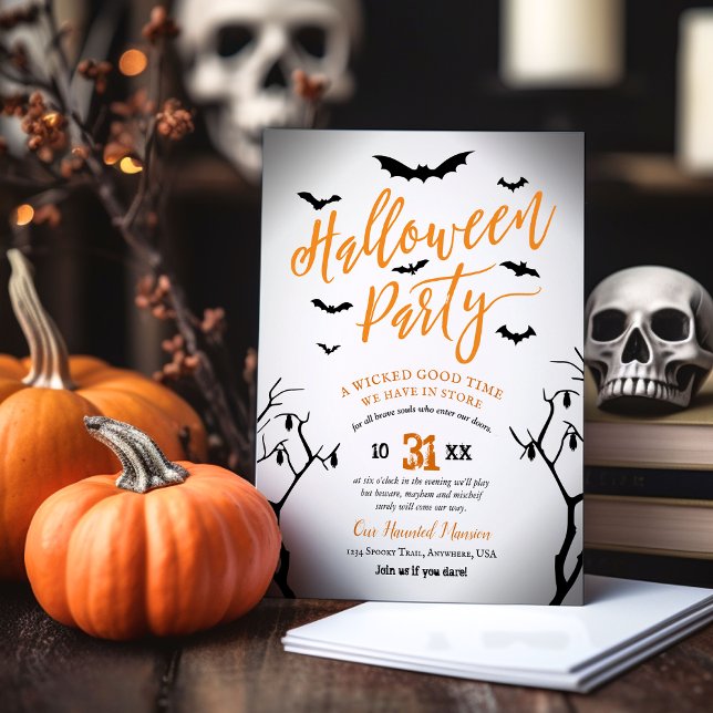 Invitation de la fête d'Halloween (Créateur téléchargé)