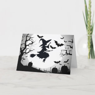 invitation de la fête d'Halloween "Éffrayant Weir 