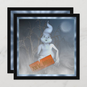 Invitation de la fête d'Halloween Invitation Ghoos