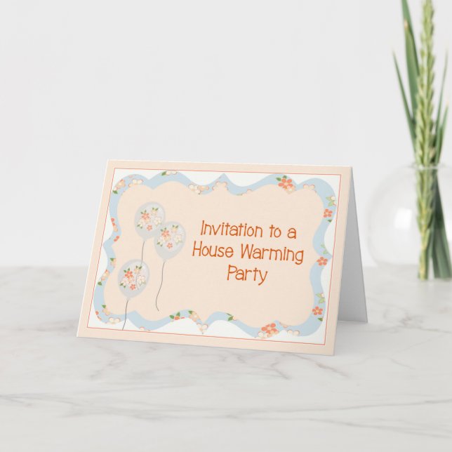 Invitation de la fête du réchauffement de la maiso (Devant)