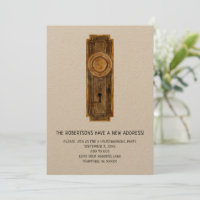 Invitation de la fête du réchauffement de la maiso