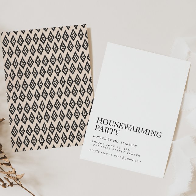 Invitation de la fête du réchauffement de la maiso (Créateur téléchargé)