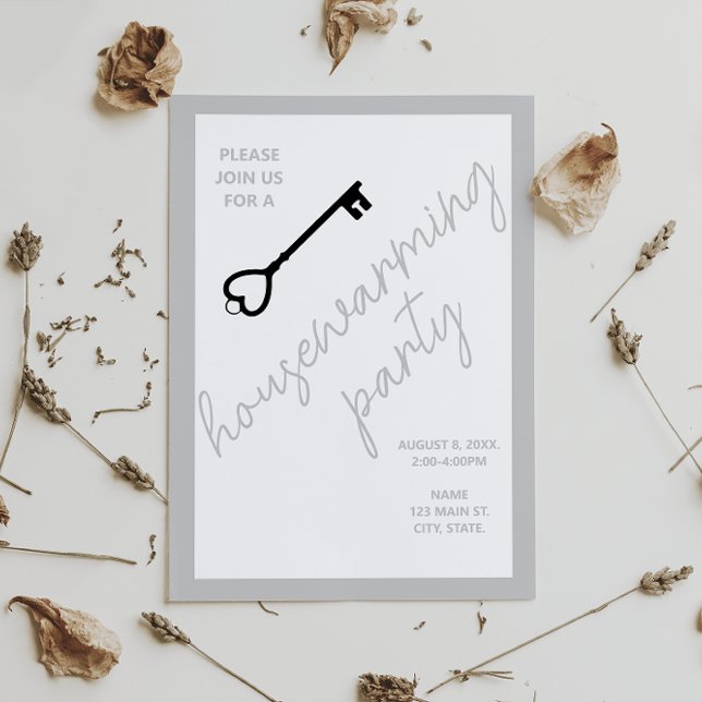 Invitation de la fête du réchauffement de la maiso (Créateur téléchargé)