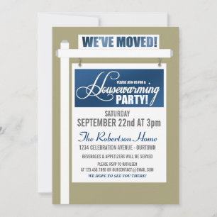 Invitation de la fête du réchauffement du foyer