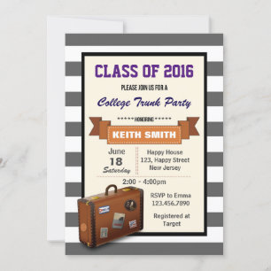 Invitation de la fête du tronc du collège. Fête de