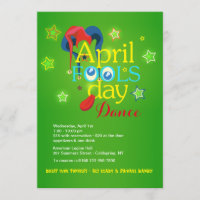 Invitation de la Fool's Day Dance
