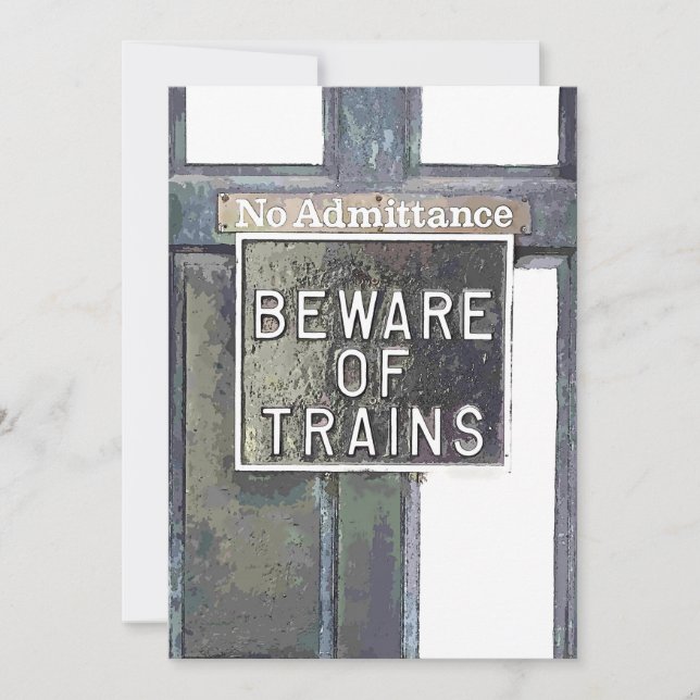 Invitation de la gare (Devant)