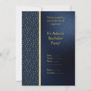 INVITATION DE LA MARINE ET DU PARTI GOLD BACHELOR 