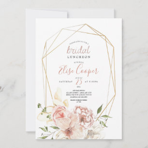Invitation de la nuptiale à la couronne florale