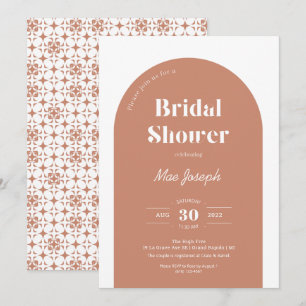 Invitation de la nuptiale Arch en terre cuite