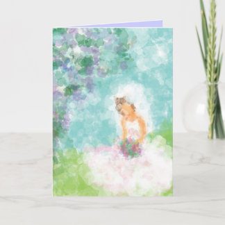 Invitation de la nuptiale assise