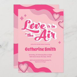 Invitation de la nuptiale hippie super Heart