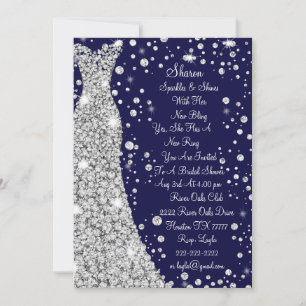 Invitation de la nuptiale Mariage habillée en diam